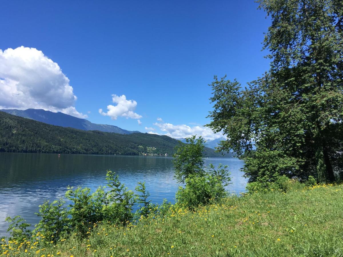 Appartement Kuhglocken Ferienhaus Fuenf Sinne Döbriach Buitenkant foto