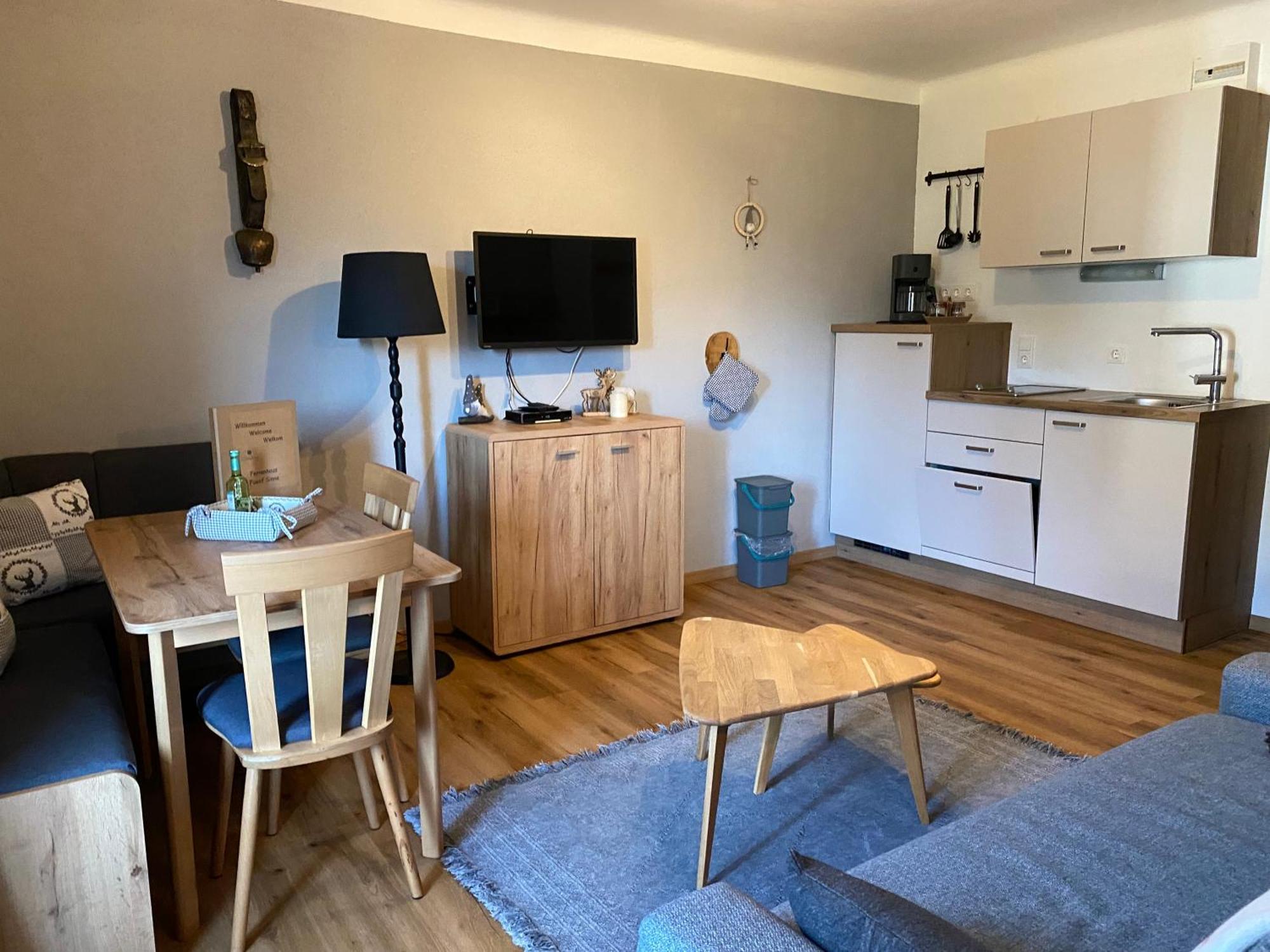 Appartement Kuhglocken Ferienhaus Fuenf Sinne Döbriach Buitenkant foto